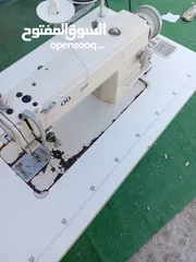  7 ماكينة خياطة نوع ياباني بحاله جيده جدا شغاله ميه