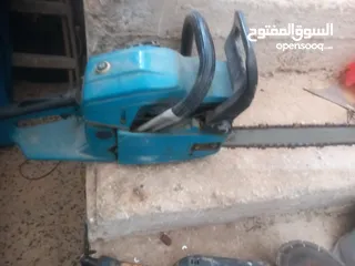  4 منشار حطب بنزين وصاروخ قص صناعي