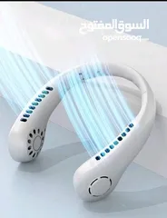  14 مروحة رقبه محموله شحن مروحه توضع على الرقبه تعمل بالشحن