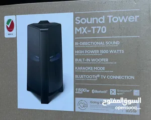  21 جهاز Sound Tower MX-T70 1500 وات