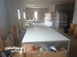  8 مصنع وماكنة قص محارم 40سم مع ماكنة كوي الظروف ثلاث فاز
