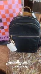  1 شنتة جديدة ضد الماء backpack ماركة PARFOIS مع جزدان لون ابيض حجم وسط