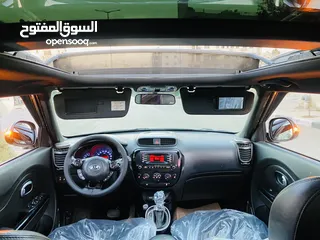  9 كيا سول 2015 فل اوتماتك فل اضافات ترخيص وتأمين جديد ربنا يبارك لصاحب النصيب ..