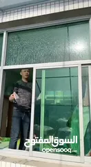  16 الممسحة الدبل المغناطيسية ممسحة لتنظيف الزجاج و الشبابيك النوافذ ممسحه تنظيف شباك زاجاج ابواب سكوريت