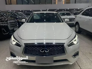  4 انفنتي Q50 موديل 2021 اكلين