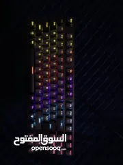  3 كيبورد ميكانيكل فانتك mk876 سويتش ازرق ..  ماوس فانتك  PHANTOM  II vx6