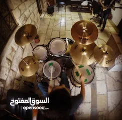  2 درمز احترافي مع صنجات احترافية Tama professional drumset /drums