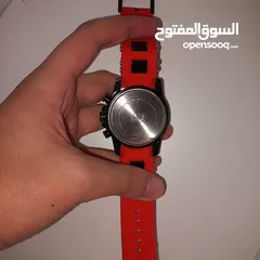  12 ساعة MINI FOCUS MF0349G اصلية باللون الأحمر