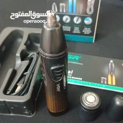  3 ماكينة حلاقه للانف و الوجه و الاذن اثنان في واحد شحن VGR V-619 ضد الماء