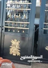  5 ابواب حديد  شبابيك المنيوم مراجيح اثاث مدرسي ابواب خشب