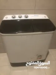  2 غسالة ونسا 5 كيلو بحاله ممتازه