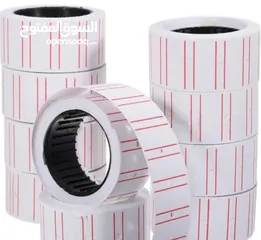  1 Barcode, thermal paper, price tag roll for your business office restaurant shop