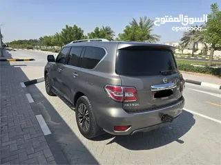  7 نيسان بترول بلاتينيوم المكينة الكبيرة لون نادر 2017 NISSAN  PATROL LE PLATINUM CITY Rare color