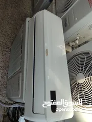  3 مكيفات طن ونص/ عادي، في حالة ممتازة شامل التركيب