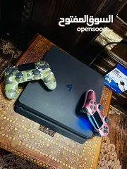  1 Playstation 4 Slim  بلاستيشن 4 سلم