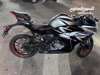  1 للبيع: دراجة CF300 بحالة الوكالة!