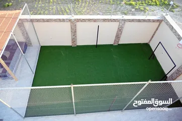  11 فيلا مع شاليه على طريق المطار القسطل