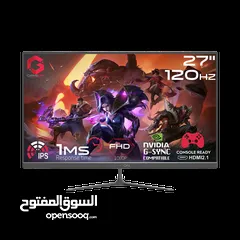  1 GAMEON GOES27FHD120IPS 27" FHD, 120Hz, MPRT 0.5ms, HDMI 2.1, IPS Gaming Monitor (Support PS5)