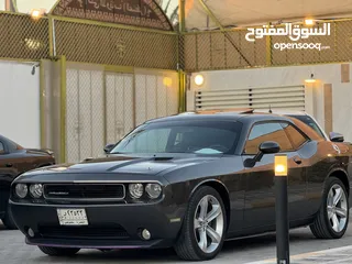  1 جالنجر SXT plus2013 لون رمادي وارد كندي كفاله