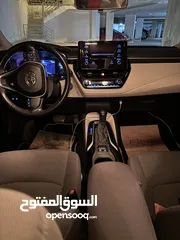  12 تويوتا كورولا 2022 مالك اول وارد الوكاله صيانه الوكاله فحص كامل لم تعمل تطبيقات او سياحي مرفق الفحص
