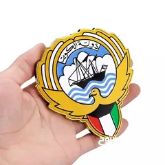  1 للبيع شعار الكويت يركب على شبك السيارة