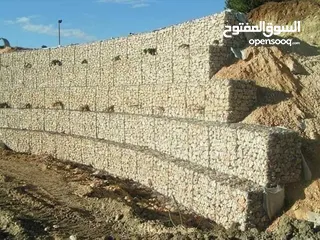  24 استصلاح اراضي زراعيه بناء سناسل حجريه سلاسل حجريه تشييك اراضي تشييك مزارع تنسيق حدائق وبناء