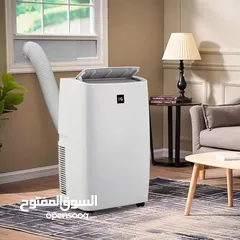  1 مكيف الغاز  المتنقل الكترا A+ حامي بارد  وسحب رطوبة 1 طن فعلي