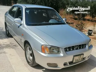  4 هونداي فيرنا 2001 توماتيك