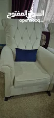  5 طقم كنب مستعمل بحالة الوكالة لون مميز بسعر الحرق