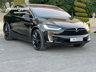  2 Tesla model x 2020 long range تسلا موديل x 2020