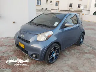  4 Toyota IQ, 2013, blue colour