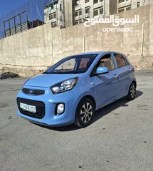  1 كيا مورنينج 2017 فل  بصمة  عداد قليل ( 67 ) ألف كيلو