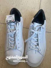  1 حذاء أبيض نوع زارا جديد قياس43 اخذتو من زارا 39 دينار