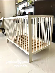  3 Baby white bed