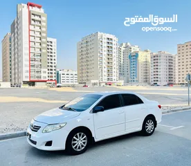  1 A Clean And Well Maintained TOYOTA COROLLA 2008 White GCC 1.6 ENGINE