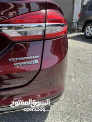  12 كلين تايتل Ford fusion 2017 Titanium / فورد فيوجن تيتانيوم /اعلى مواصفات فل كامل / اعلى صنف/ 4جيد /