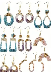  9 Earrings and pendants key tags