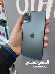  7 IPHONE 11 PRO MAX ( 256GB ) //// ايفون 11 برو ماكس ذاكرة 256 مستعمل وكاله