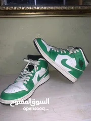  1 Nike Air Jordan 1 mid lucky green
