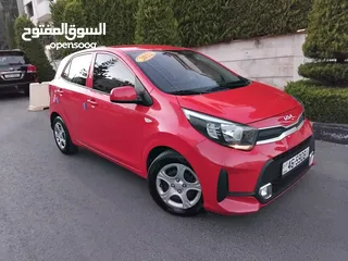  1 كيا بيكانتو موديل 2022 وارد كوريا الشكل الجديد مميزه اقساط بدفعة اولى 500 دينار على الهوية فقط