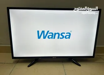  2 Wansa 32 inches led with original remote and stand Hdmi USB