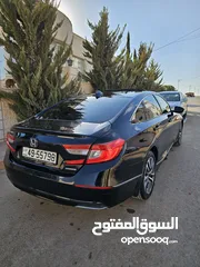 13 هوندا اكورد هايبرد 2018 ممشى قليل فل كامل