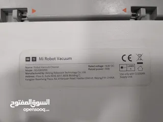  1 Xiaomi robot vacuum مكنسة شاومي الذكية