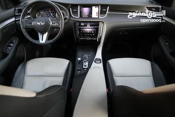  6 Infinite QX50 Coupe 2022 fully loaded وارد الشركة تحت الكفالة