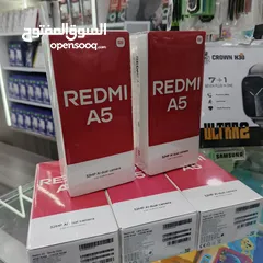  3 جديد كفاله الوكيل الرسمي سنه كامله 64g 6ram Redmi A5