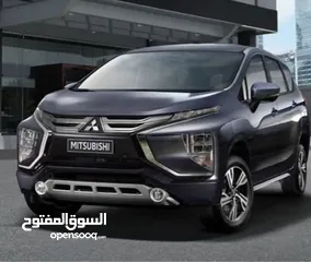  6 جيب ميتسوبيشي اكس باندار  7 ركاب موديل 2025 /# مكتب الياقوت لتأجير السيارات السياحيه