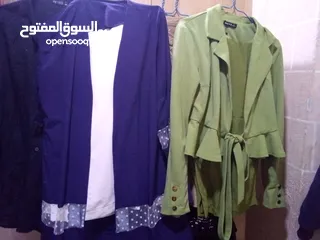  18 ملابس استعمال بسيط وليست بآلة وقسم منها جديده يصلح كمشروع لربة منزل أو بضاعة لمحل