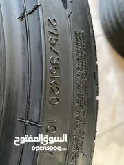  7 جوز 275/35/20 ياباني نخب