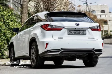  4 ‏ مميزة جدا Lexus Rx450h hybrid 2019 F-sport