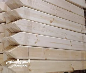  3 حربات خشبية سويد سويدي جديدة للبيع للديكور  ورفع السور وعمل دربزينات داخلية للبيع بأسعار ممتازة